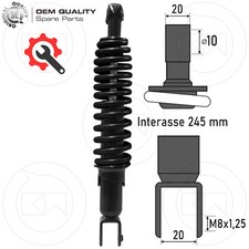 AMMORTIZZATORE POSTERIORE NERO