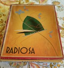 Scatola di calze di nylon Radiosa in cartone vintage anni '50/60-leggere bene-