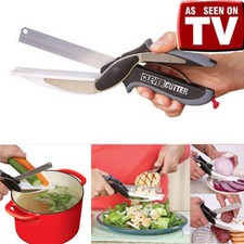 FORBICE TAGLIERE CLEVER CUTTER COLTELLO FORBICI TAGLIA FRUTTA VERDURA CARNE