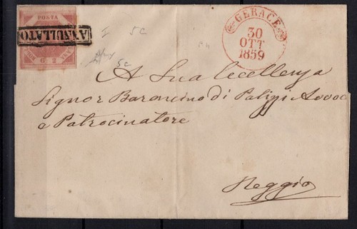 Napoli 1858 grana tav - 1858, 2