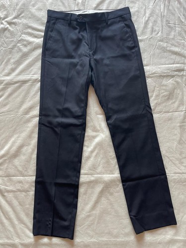 Pantaloni eleganti blu made - , in