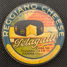 REGGIANO CHEESE PELAGATTI - SIGILLO DI LATTA PER FORME DI FORMAGGIO - VINTAGE
