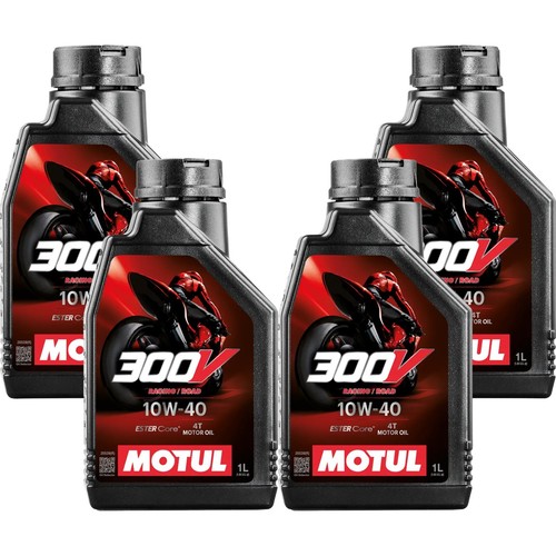Kit motul 300v 10w40 - 300v, 4t