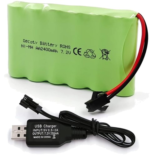 Batteria 7 2v - ni-mh, 2400mah