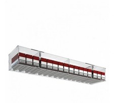 E-535 ESS-A Espositore porta sigarette da banco o da soffitto in plexiglass tras