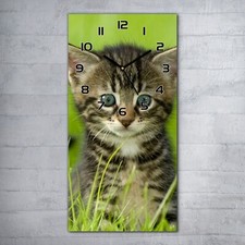 Glasuhr Wanduhr Küchenuhr