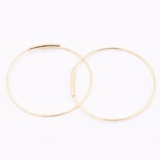 25mm Infinito Filo Orecchini a