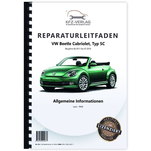 Maggiolino cabrio tipo 5c - cabrio,