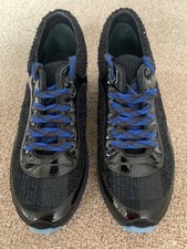 Sneakers basse Chanel nero/blu