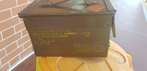 Cassetta militare munizioni - cassetta,