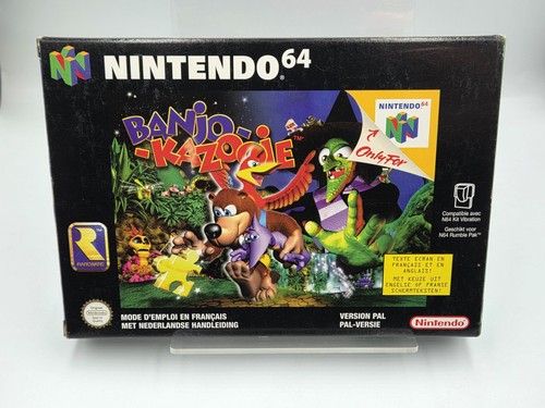 N64 nintendo banjo kazooie - nintendo,
