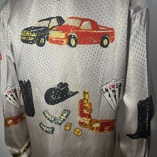Camicia seta vintage anni 90