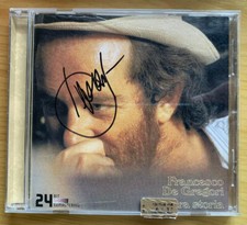 Album Francesco De Gregori – La Nostra Storia Autografato Hand Signed Autograph