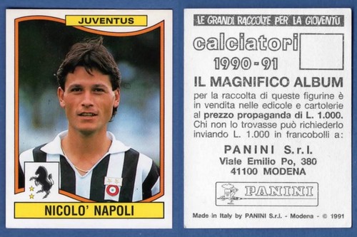 Figurina calciatori panini - calciatori,