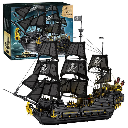 4304pcs nero perla - perla, pirata