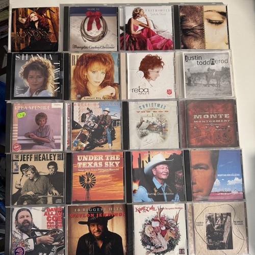 Lot country christmas - 20, cd