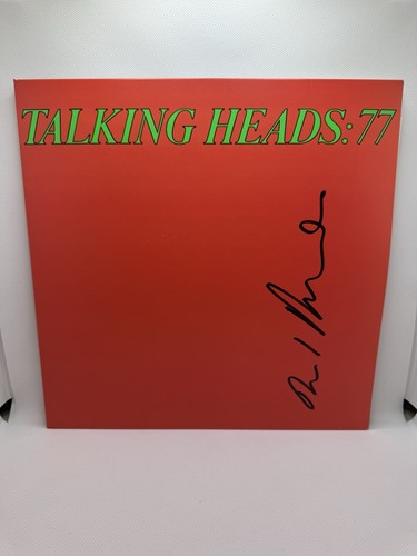 David byrne firmato talk - byrne, head