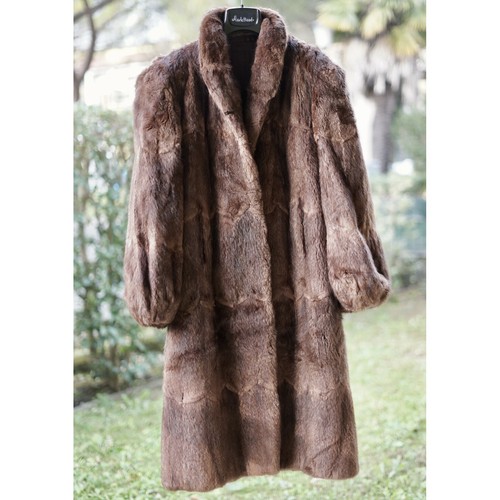 Pelliccia ondatra vera tg - di,