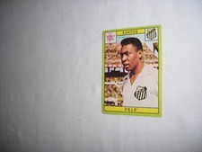 Figurina Calciatori Panini 1968 1969 Pele' Santos NON DA RECUPERO
