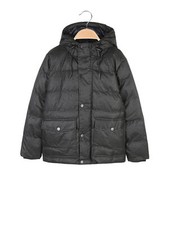 Armata Militare Giubbotto imbottito da bambino a quadretti con cappuccio