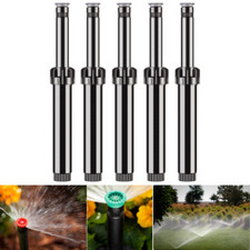 5x Hunter IRRIGATORE POP UP STATICO TESTINA REGOLABILE PSU-04 15A ALZO 10 cm