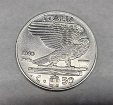 Moneta 50 centesimi 1940
