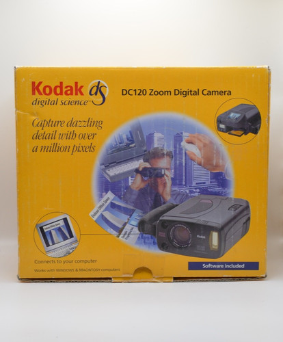 Kodak dc120 vintage digital - vintage,