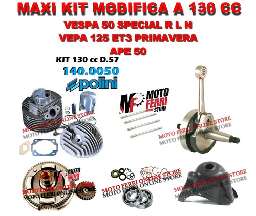 Kit modifica cilindro - cilindro, 130