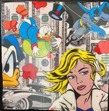 Quadro POP ART  'Diamond in