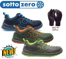 Scarpe antinfortunistiche Sottozero Norad S1PS ESD Pelle Scamosciata SC