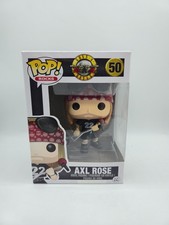 Funko Pop Axl Rose Guns n' Roses 50 rock band frontman bandana decorazione figura vinile