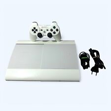 CONSOLE PS3 SUPER SLIM BIANCA 500GB PLAYSTATION 3 CECH-4004C + CONTROLLER e CAVI