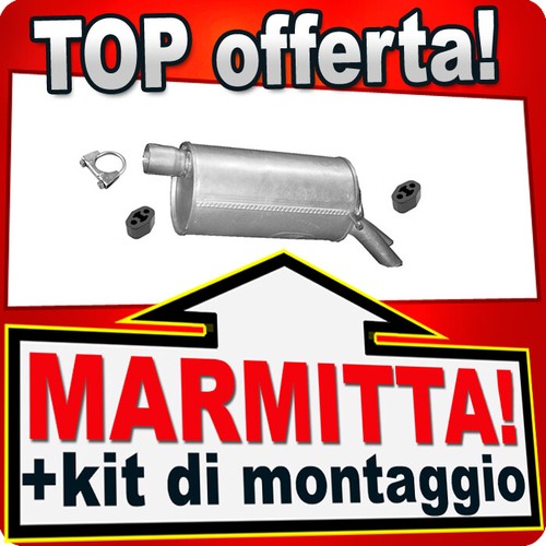 Silenziatore posteriore per - posteriore,