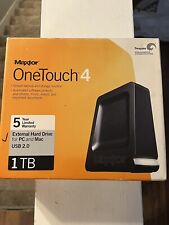 Maxtor OneTouch 4 Mini 1000 GB disco rigido esterno 2.0 USB Mac PC HD senza adattatore