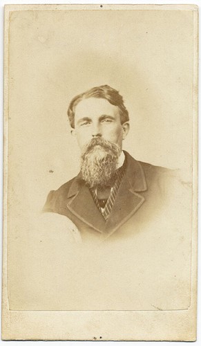 Cdv palermo uomo con barba - cdv,