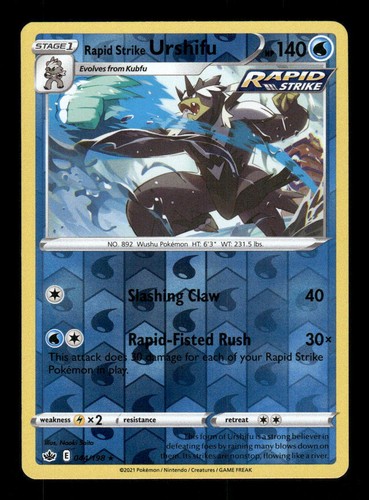 Rapid strike urshifu 044 198 - strike, 044/198