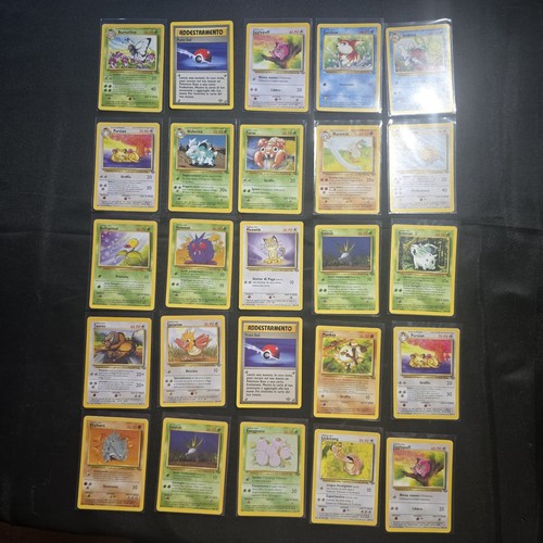 Lotto carte pokemon comuni e - pokemon, (comuni