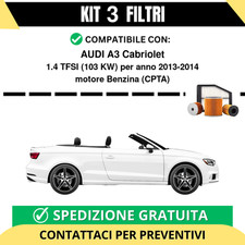 Kit 3 Filtri Tagliando per