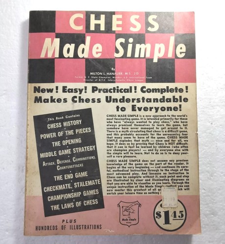 Vintage chess made simple - vintage,