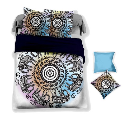Set copripiumino elefante - copripiumino, 3d