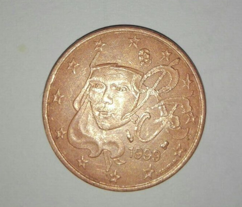 Centesimi euro francia - 5, di