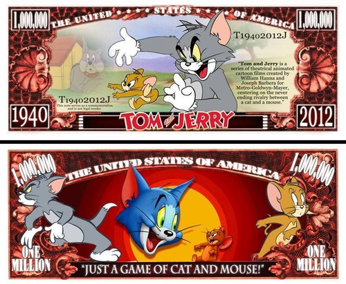 Tom jerry billet - et,