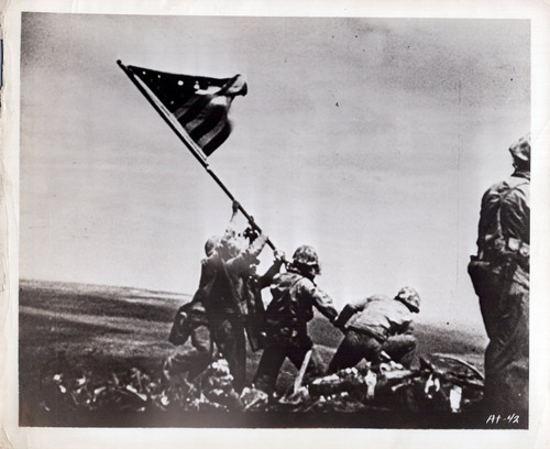 Wwii 1945 alzare bandiera - "alzare, la