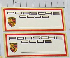 Porsche Club tessera n.2