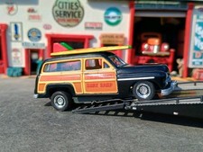 Ho Slot Car 1950 carro legno