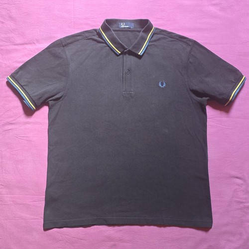 Polo uomo fred perry nera - perry,