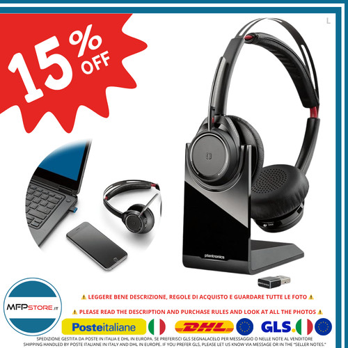 Cuffia bluetooth plantronics - cuffia,