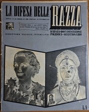 LA DIFESA DELLA RAZZA 1939