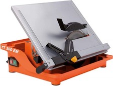 Norton Clipper 70184625701 "TT 200 EM" Seghetto per piastrelle ad acqua, Grigio/Argento/O...