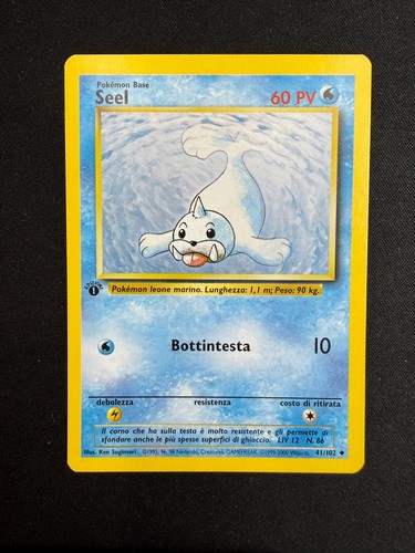 Pokemon seel 102 set base - pokemon,